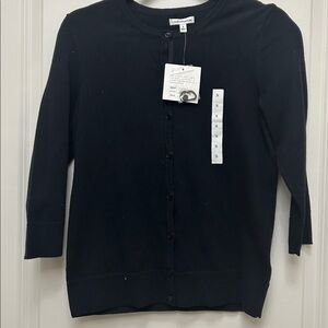 Croft & Barrow Black Cardigan Sweater